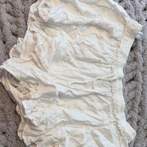 Cotton Candy Cream Shorts